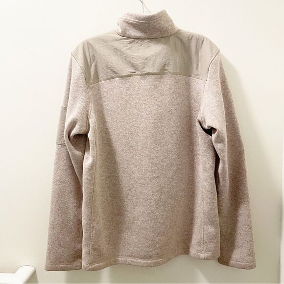 Eddie Bauer 1/4 Zip Pull Over Sweater Jacket- Size Large - Picture 3 of 4